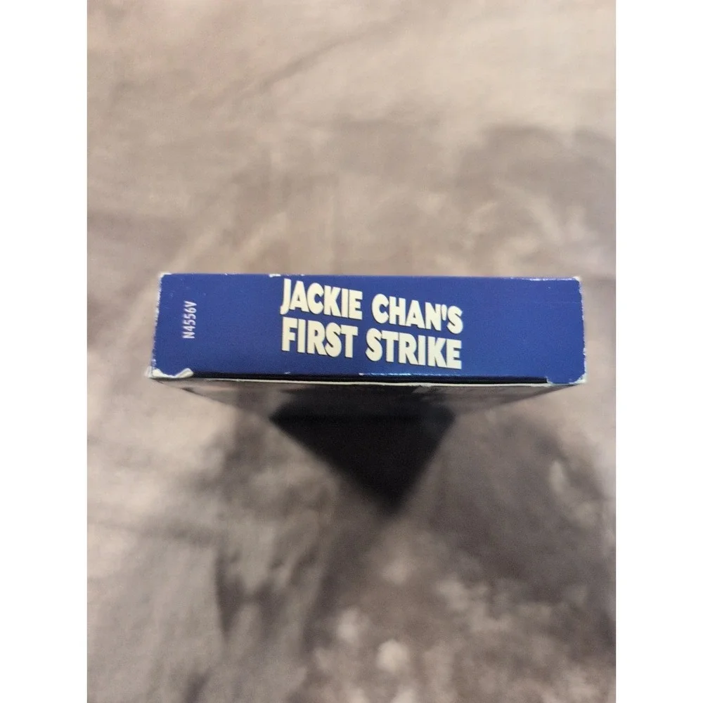Jackie Chan's First Strike VHS 1997 New Line Home Video !